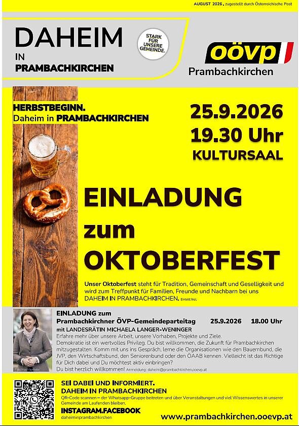 Wir informieren